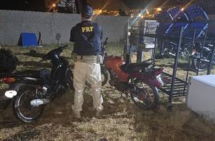 Motociclistas são presos após sofrerem acidente com veículos roubados no PI (Foto: Divulgação)