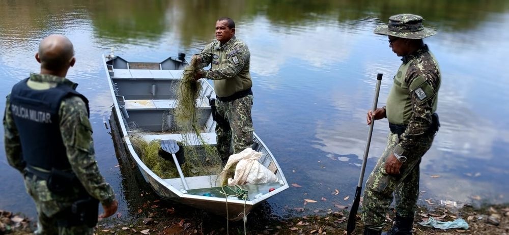 Operação Piracema apreende cerca de dois mil metros de rede de pesca no Piauí