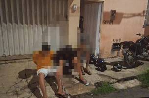 PM prende trio suspeito de assalto e recupera moto de vítima em Teresina (Foto: Divulgação)