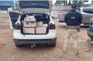 PRF no Piauí apreende 50 mil cigarros de origem americana (Foto: Divulgação)