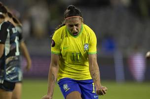 Brasil goleia Argentina e avança às semifinais da Copa Ouro: 5 a 1 (Foto: Leandro Lopes/ CBF)