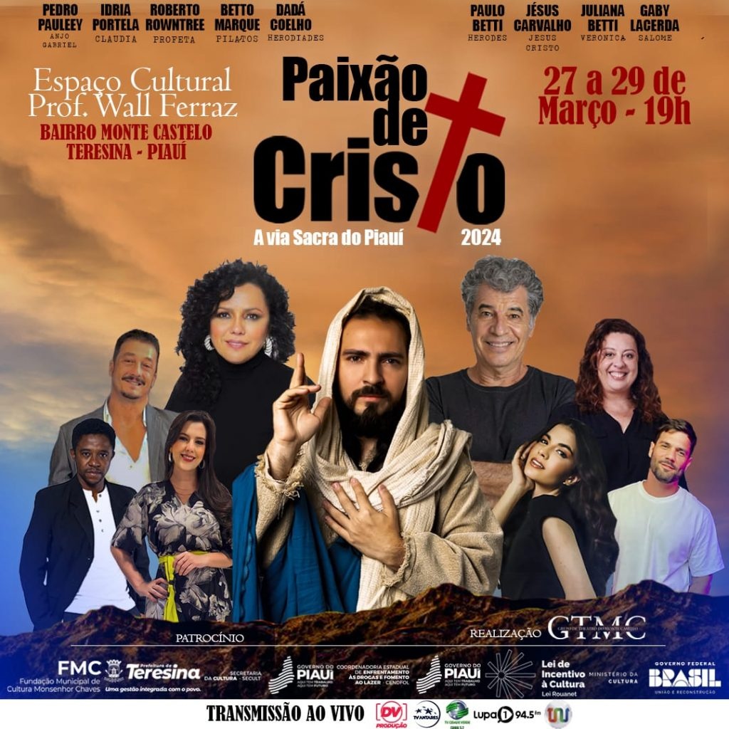 Grupo de Teatro do Monte Castelo se Prepara para a Paixão de Cristo de 2024