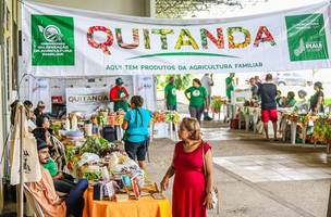 Produtos de origem agroecológica têm alta procura em evento da SAF (Foto: Divulgação)