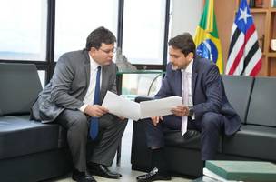 Em Brasilia, Rafael Fonteles busca melhorias para internet e energia no Piauí (Foto: Divulgação)