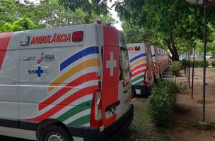 Governo do Piauí entrega 10 novas ambulâncias para hospitais (Foto: Divulgação)