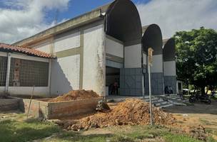 Obras no Mercado do Buenos Aires avançam na zona Norte de Teresina (Foto: Divulgação)