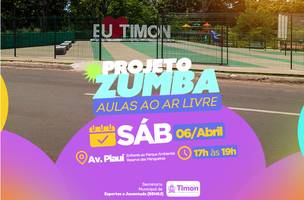 Prefeitura lança projeto zumba em frente ao Parque Reserva das Mangueiras (Foto: Divulgação)