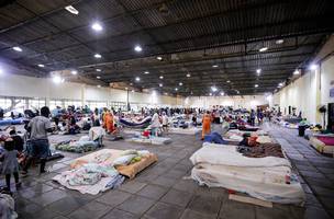 Abrigados no Rio Grande do Sul serão imunizados contra a gripe (Foto: Pedro Piegas/ PMPA)