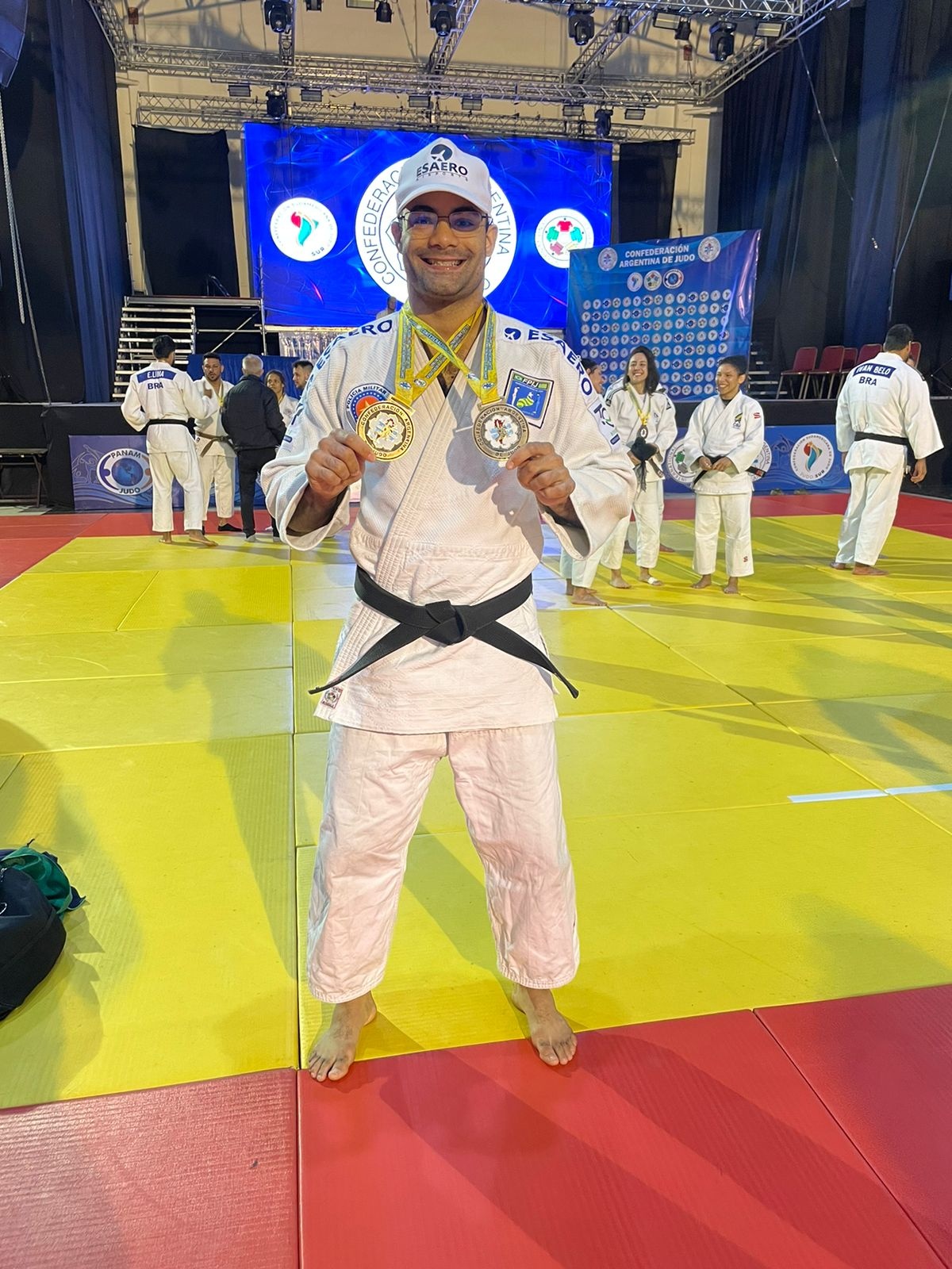 Atleta da PMPI conquista duas medalhas de ouro em Campeonato Sul-Americano