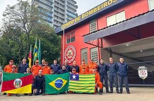 Bombeiros enviados para o Rio Grande do Sul retornam para o Piauí (Foto: Divulgação)