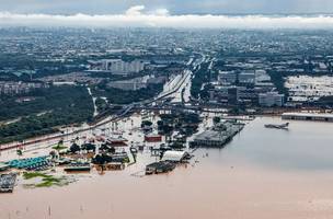 Quase 850 mil pessoas foram afetadas por chuvas no Rio Grande do Sul (Foto: Ricardo Stuckert)