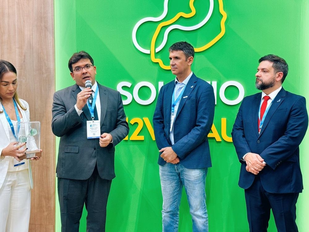 Rafael Fonteles apresenta potencialidades do Piauí no maior evento de hidrogênio