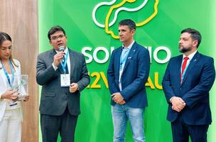 Rafael Fonteles apresenta potencialidades do Piauí no maior evento de hidrogênio (Foto: Divulgação)