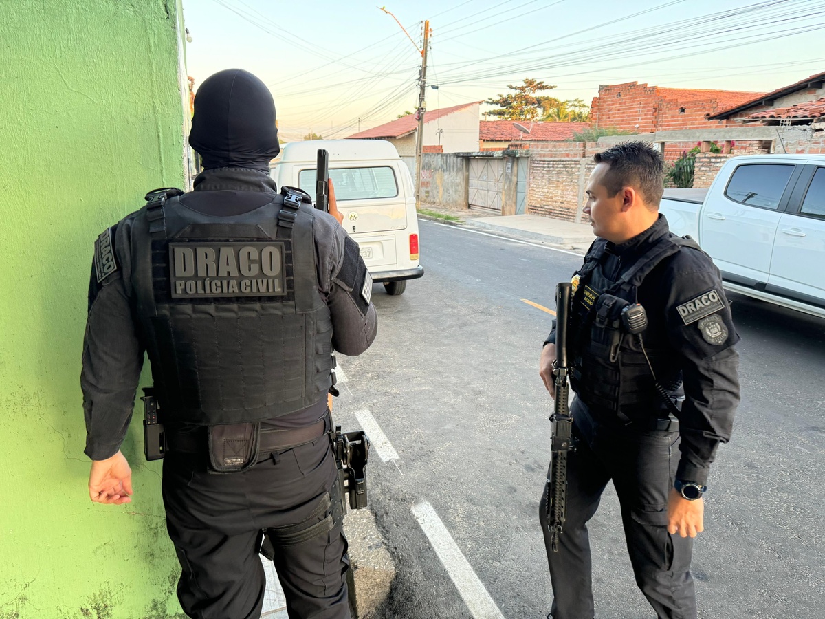 Polícia deflagra operação em Teresina, Timon e Ilha Grande