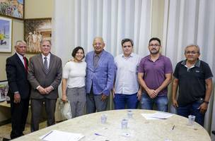 Prefeitura de Teresina e Sarah Menezes firmam parceria para gestão de ginásio (Foto: Divulgação)