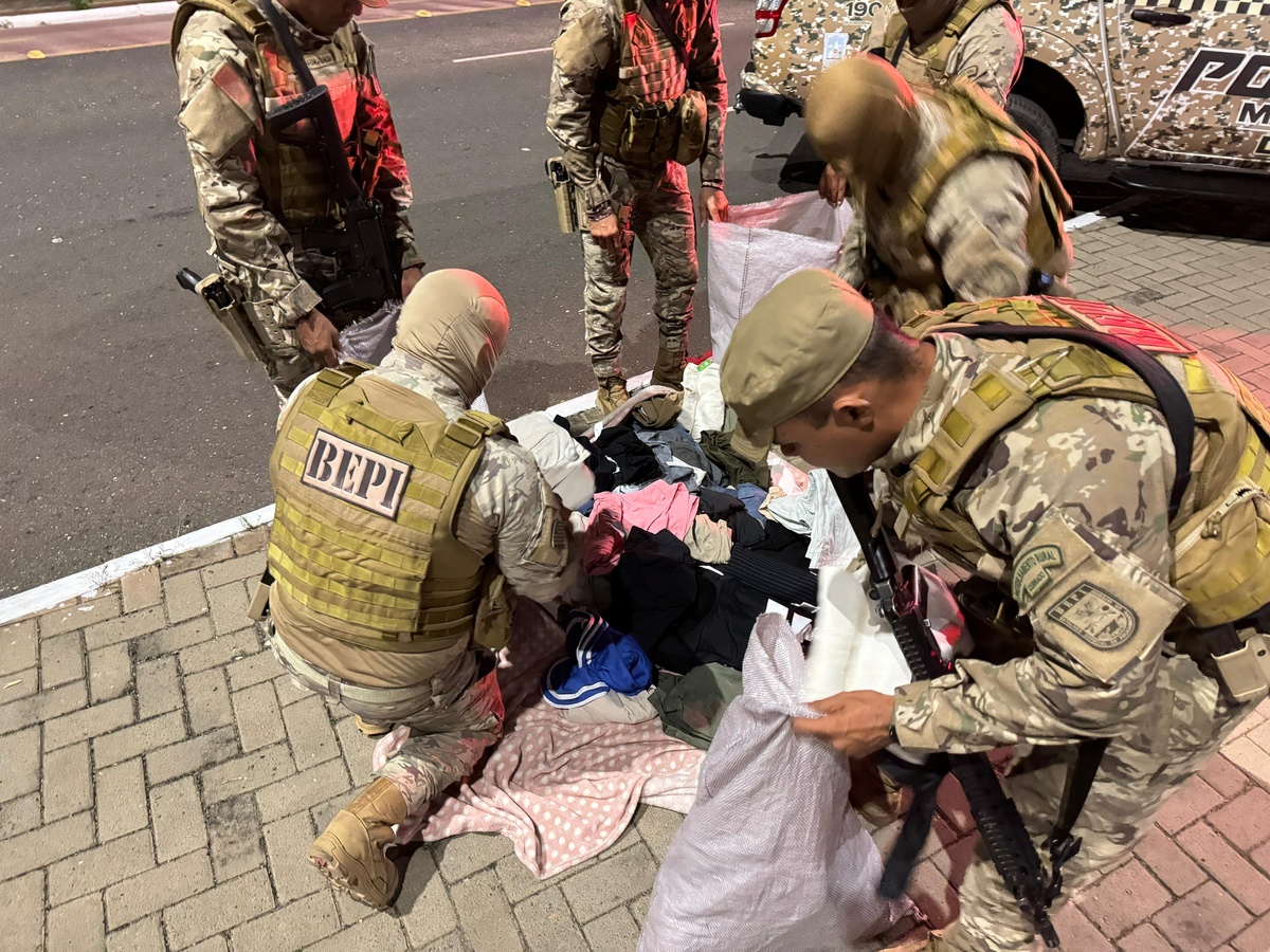 Presa suspeita de furtos em lojas de shoppings em Teresina