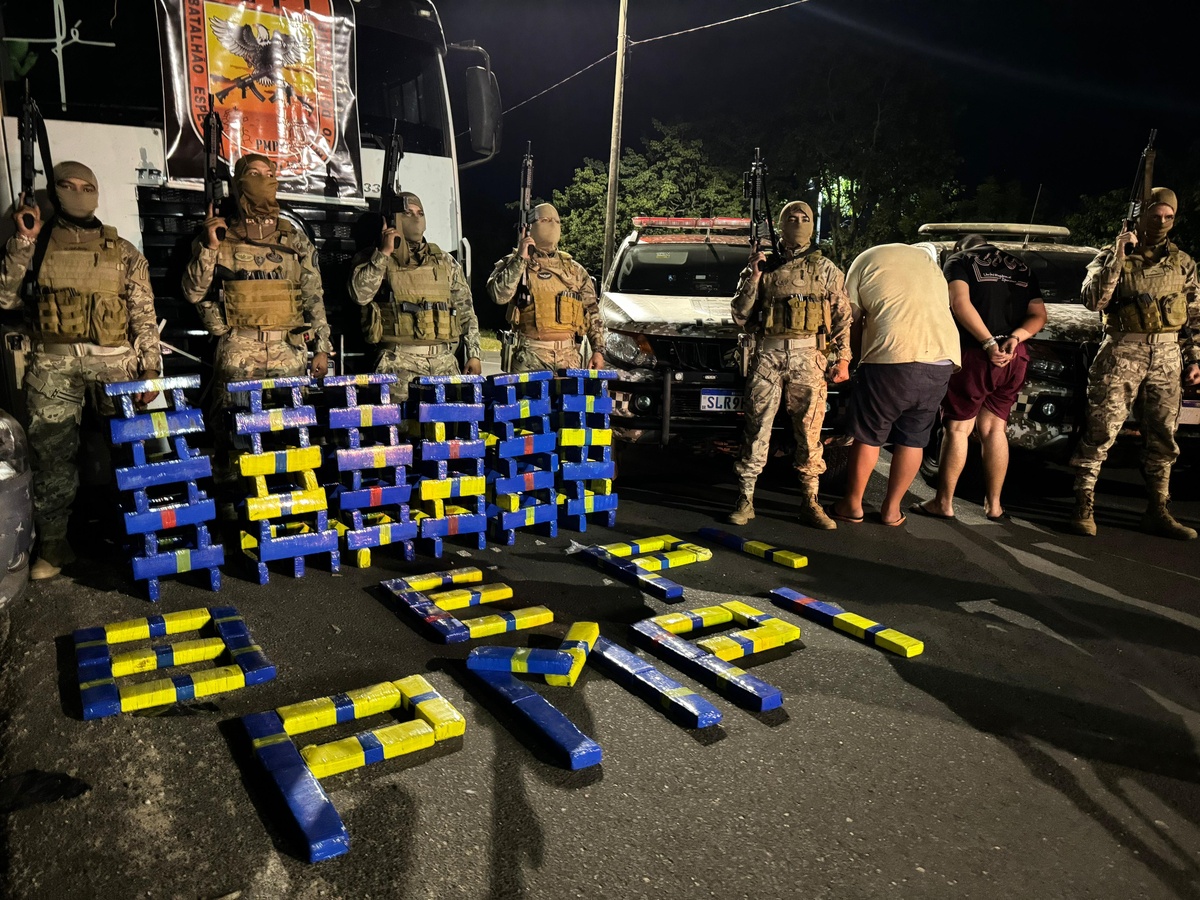 Polícia Militar apreende mais de 100kg de drogas em Teresina