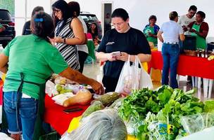 Quitanda da Agricultura Familiar leva produtos saudáveis a concessionária (Foto: Divulgação)