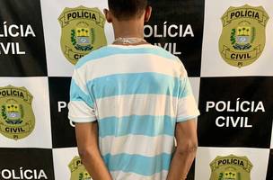 Polícia prende homem em flagrante pelo crime de tráfico de drogas em Oeiras (Foto: Divulgação)