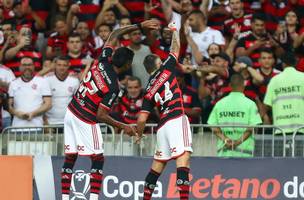 Arrascaeta decide e Flamengo avança para semifinal da Copa do Brasil (Foto: Gilvan de Sousa/Flamengo)