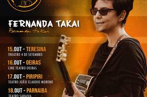 Fernanda Takai vai apresentar quatro shows no Seis&Meia Piauí em outubro (Foto: Divulgação)