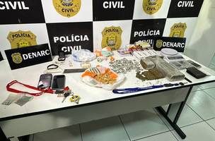 Polícia Civil prende duas pessoas por tráfico de drogas em Teresina (Foto: Divulgação)