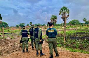 Fiscalização identifica perfuração irregular de poços tubulares na zona norte (Foto: Divulgação)