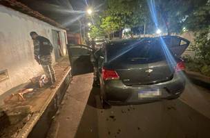 Polícia Militar prende suspeito com carro roubado no bairro Real Copagri (Foto: Divulgação)