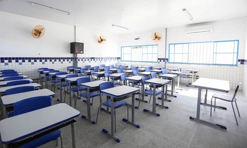 Sala de aula em Teresina