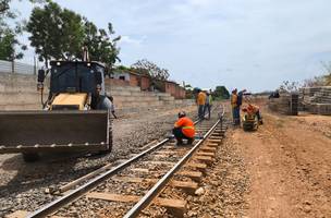 Estação Dirceu II é demolida para obras de modernização e ampliação do metrô (Foto: Divulgação)