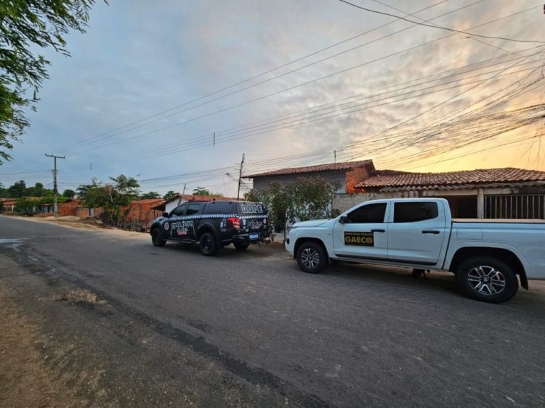 Gaeco cumpre mandados de busca e apreensão e prisão no Piauí e Maranhão