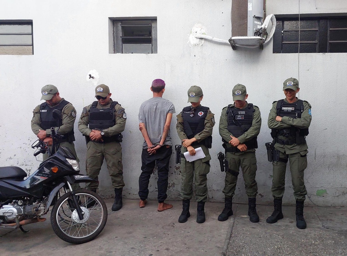 Homem é preso em flagrante após furto de motocicleta na zona Sul de Teresina