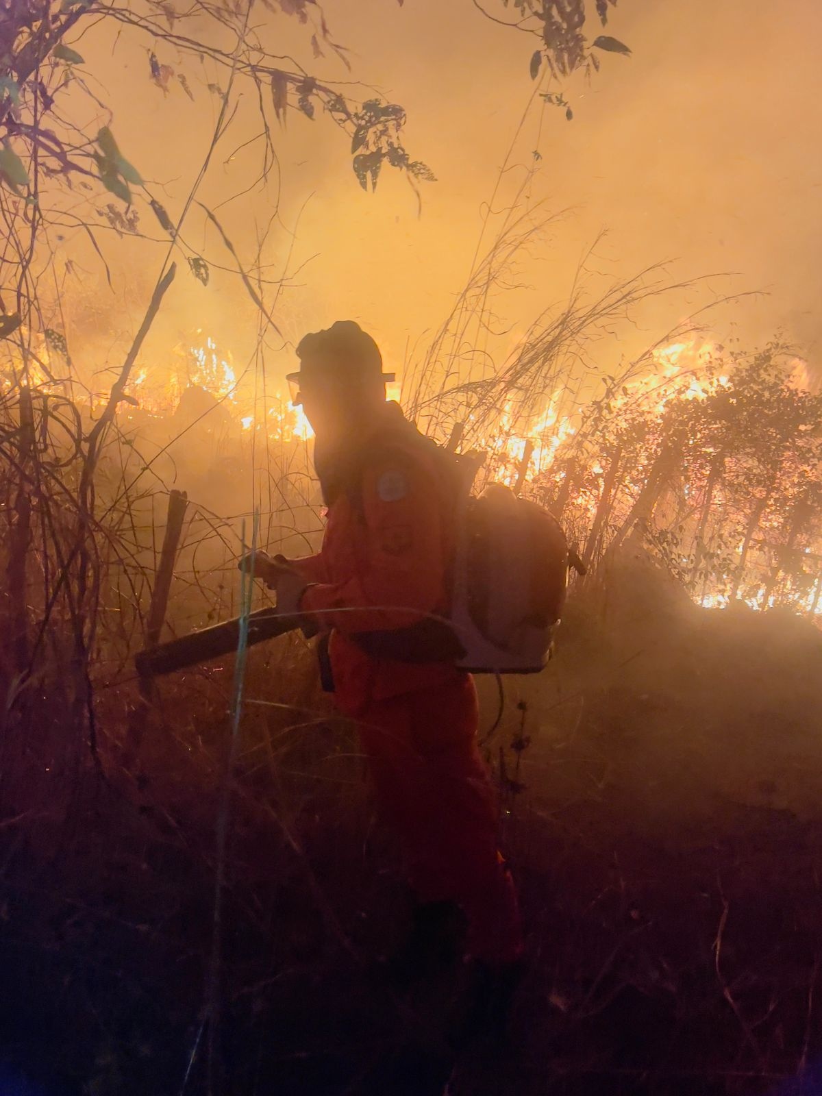 Incêndio de grandes proporções é extinto na cidade de Batalha
