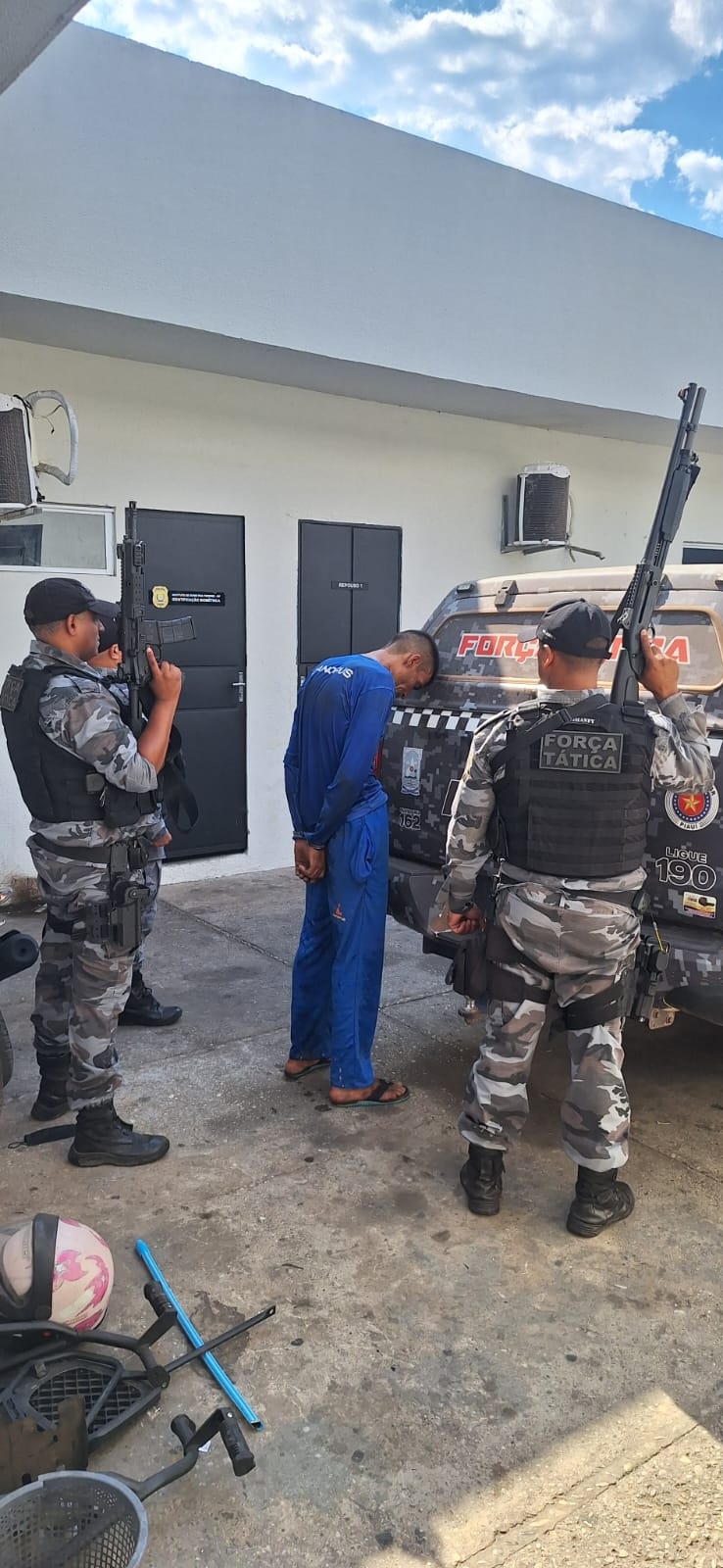 PM prende suspeito de tentativa de homicídio poucas horas após o crime