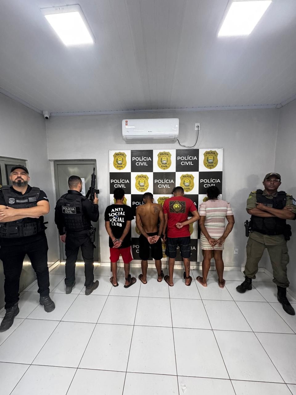 Polícia Civil encerra operação com 128 pessoas presas no Piauí