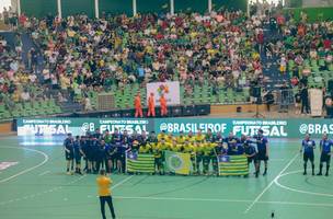 Atlético Piauiense empata jogo de ida da final do Brasileiro de Futsal na Arena (Foto: Divulgação)