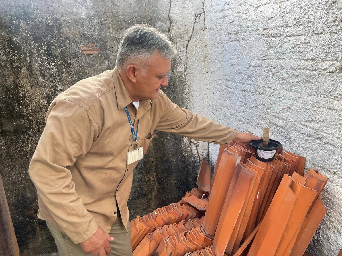 FMS coloca armadilhas para coleta de ovos do Aedes na zona Sudeste