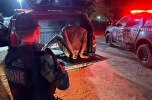 Homem apontado como liderança do Bonde dos 40 é preso em operação da SSP-PI (Foto: Divulgação)