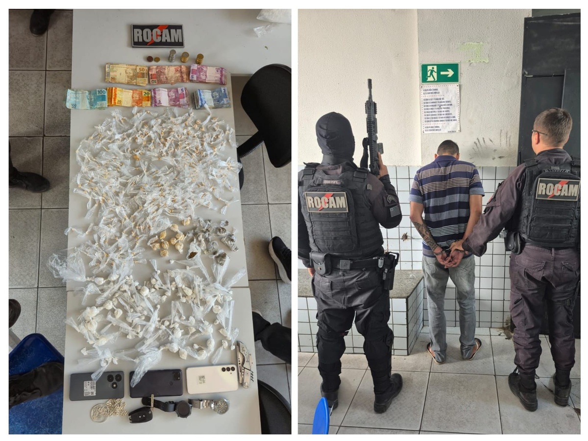Polícia apreende mais de 450 porções de drogas e prende suspeitos em Teresina