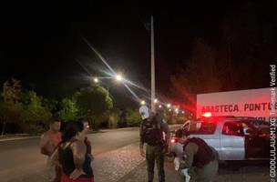 Policial militar salva bebê engasgado na zona Sul de Teresina (Foto: Divulgação)
