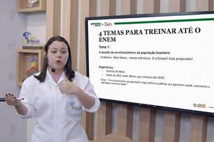Tema da redação do Enem 2025 foi debatido pelos professores da rede estadual (Foto: Divulgação)