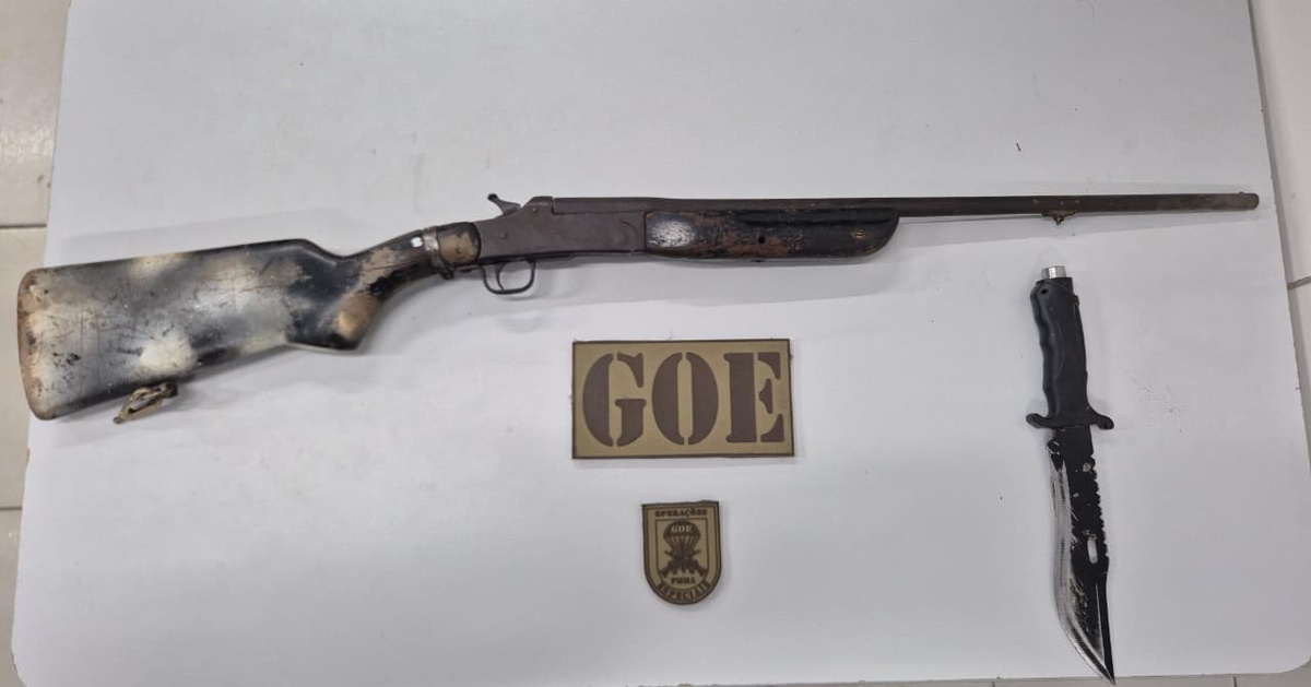 Homem é preso após ameaçar ex-companheira e família com espingarda em Timon