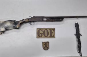 Homem é preso após ameaçar ex-companheira e família com espingarda em Timon (Foto: Divulgação)