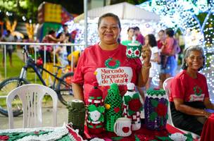 Mercado Encantado de Natal impulsiona o empreendedorismo local em Timon (Foto: Divulgação)