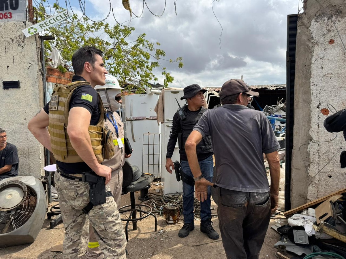 Operação Cobre Sujo desarticula esquema de furto de cabos e receptação