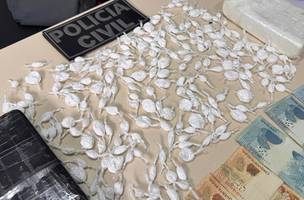 Operação prende mulher com drogas de namorado que fugiu da polícia no Piauí (Foto: Divulgação)