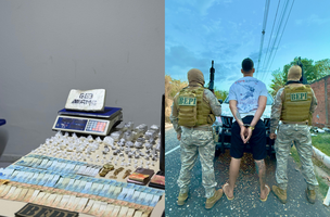 Polícia apreende grande quantidade de drogas e mais de R$ 6 mil em Teresina (Foto: Divulgação)