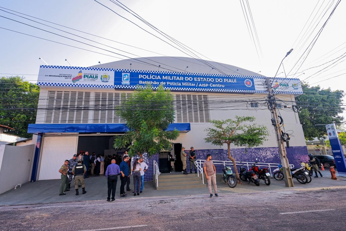 Roubos e furtos caem 40,7% no Centro de Teresina após investimento em batalhão