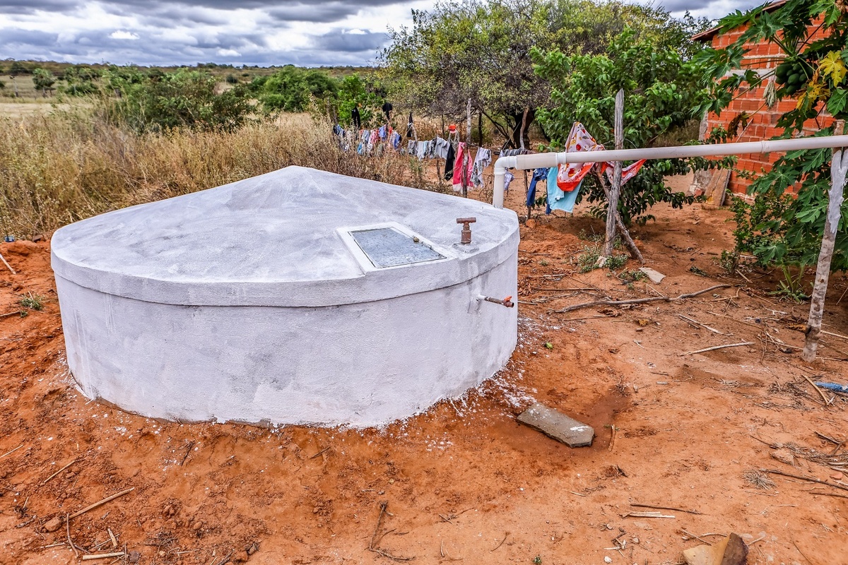 SAF amplia acesso à água potável com a construção de mais de mil cisternas