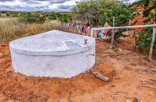 SAF amplia acesso à água potável com a construção de mais de mil cisternas (Foto: Divulgação)